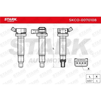 Cewka Zapłonowa Stark SKCO-0070108 SKCO-0070108 - foto 4