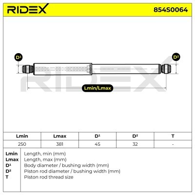 Amortyzator RIDEX 854S0064 854S0064 - foto 7