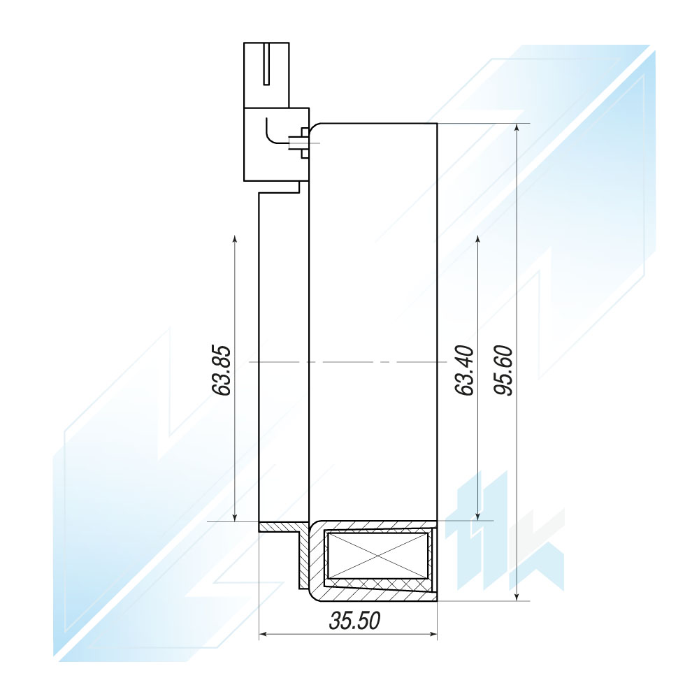 Elektromagnes Sprężarki Klimatyzacji FORD FS10 Ford, Mercury, Lincoln, 12V 116VFS0202 - foto 4