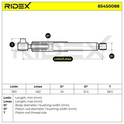 Amortyzator RIDEX 854S0088 854S0088 - foto 9