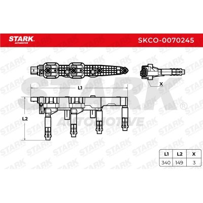 Cewka Zapłonowa Stark SKCO-0070245 SKCO-0070245 - foto 3