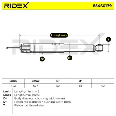 Amortyzator RIDEX 854S0179 854S0179 - foto 6
