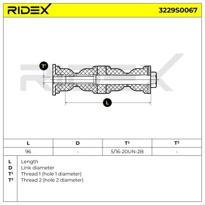 Łącznik Stabilizatora RIDEX 3229S0067 3229S0067 - foto 5