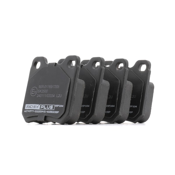 Klocki hamulcowe RIDEX 402B0038P 402B0038P - foto 1