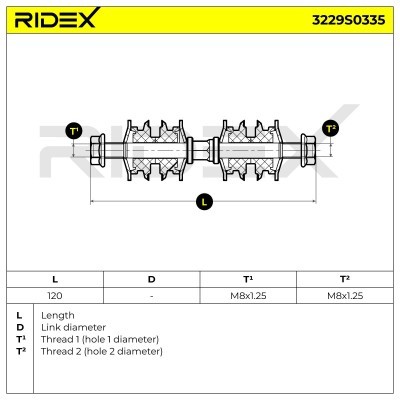Łącznik Stabilizatora RIDEX 3229S0335 3229S0335 - foto 5