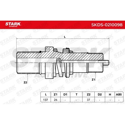 Półoś Napędowa Stark SKDS-0210098 SKDS-0210098 - foto 5