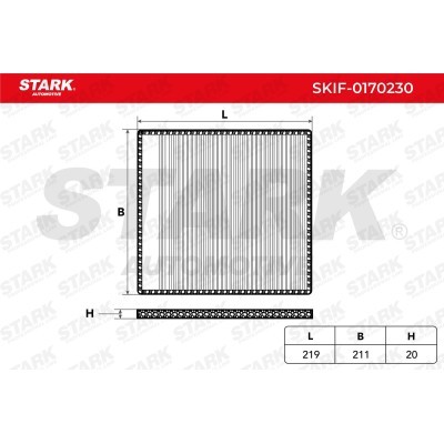 Filtr Kabinowy Stark SKIF-0170230 SKIF-0170230 - foto 6