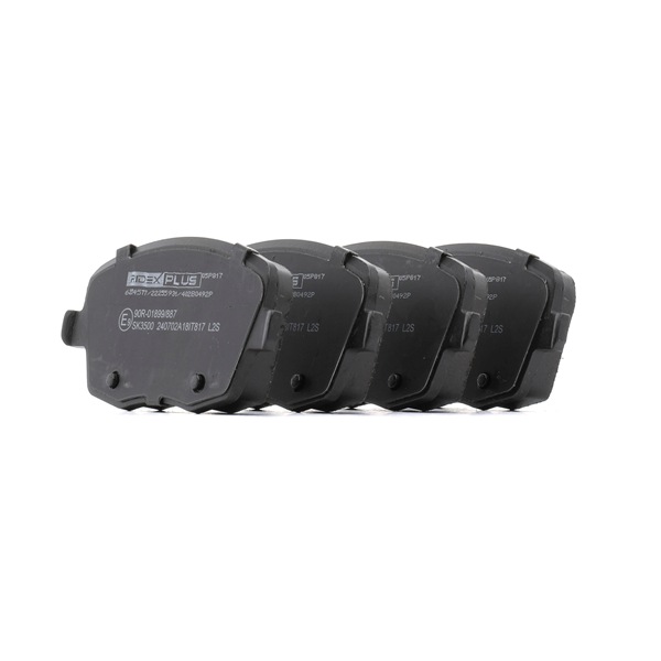 Klocki hamulcowe RIDEX 402B0492P 402B0492P - foto 1