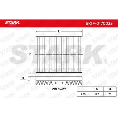 Filtr Kabinowy Stark SKIF-0170035 SKIF-0170035 - foto 1
