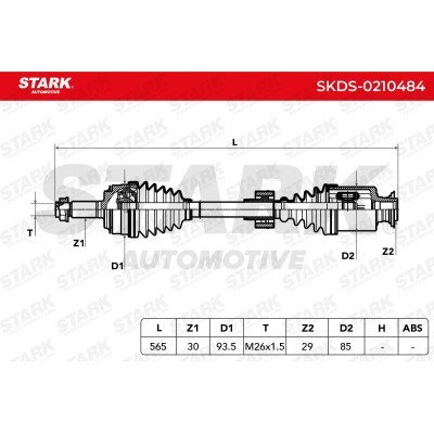 Półoś Napędowa Stark SKDS-0210484 SKDS-0210484 - foto 8