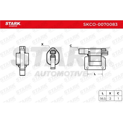 Cewka Zapłonowa Stark SKCO-0070083 SKCO-0070083 - foto 3