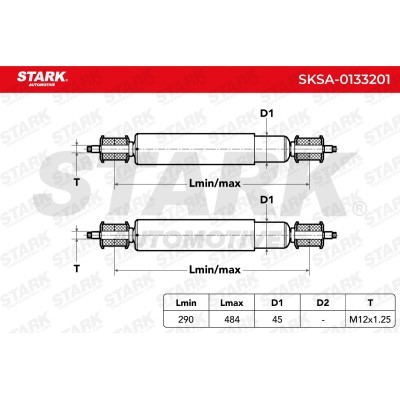 Amortyzator Stark SKSA-0133201 SKSA-0133201 - foto 6