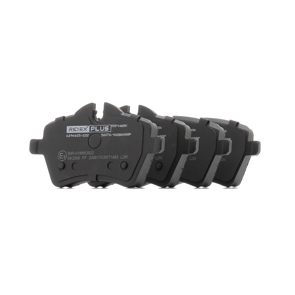 Klocki hamulcowe RIDEX 402B0488P 402B0488P - foto 1