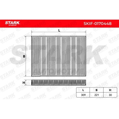 Filtr Kabinowy Stark SKIF-0170448 SKIF-0170448 - foto 6