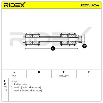 Łącznik Stabilizatora RIDEX 3229S0254 3229S0254 - foto 5