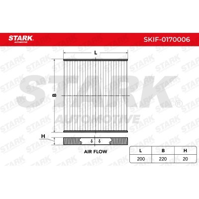 Filtr Kabinowy Stark SKIF-0170006 SKIF-0170006 - foto 3