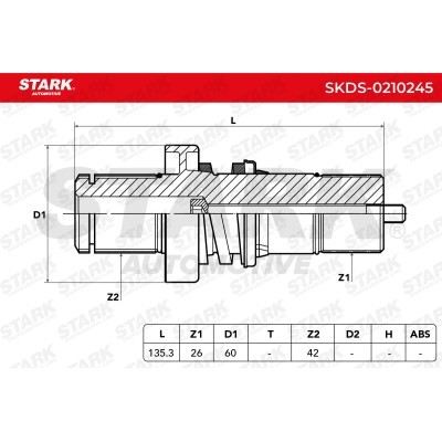 Półoś Napędowa Stark SKDS-0210245 SKDS-0210245 - foto 8