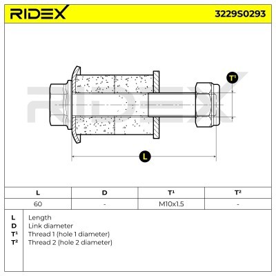 Łącznik Stabilizatora RIDEX 3229S0293 3229S0293 - foto 3