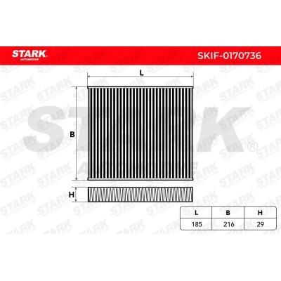 Filtr Kabinowy Stark SKIF-0170736 SKIF-0170736 - foto 3