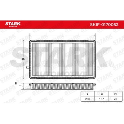 Filtr Kabinowy Stark SKIF-0170052 SKIF-0170052 - foto 2