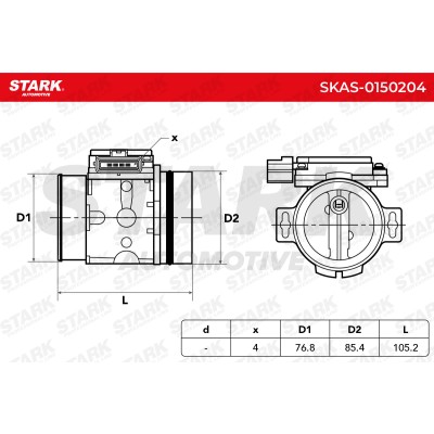 Przepływomierz Stark SKAS-0150204 SKAS-0150204 - foto 6