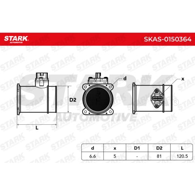Przepływomierz Stark SKAS-0150364 SKAS-0150364 - foto 6