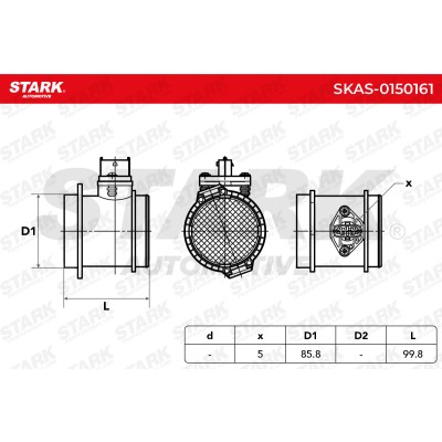 Przepływomierz Stark SKAS-0150161 SKAS-0150161 - foto 6