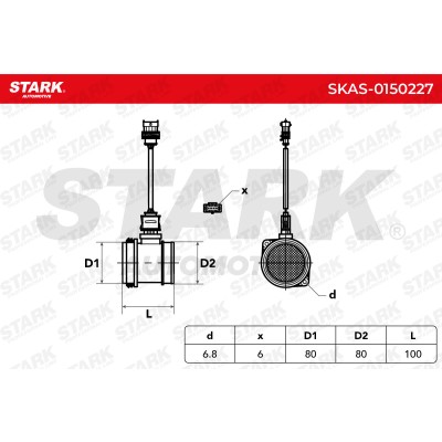Przepływomierz Stark SKAS-0150227 SKAS-0150227 - foto 7