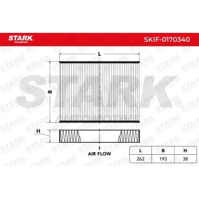 Filtr Kabinowy Stark SKIF-0170340 SKIF-0170340 - foto 5