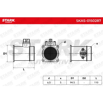 Przepływomierz Stark SKAS-0150287 SKAS-0150287 - foto 4