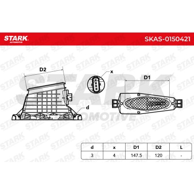 Przepływomierz Stark SKAS-0150421 SKAS-0150421 - foto 6