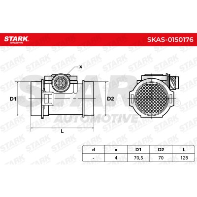 Przepływomierz Stark SKAS-0150176 SKAS-0150176 - foto 5