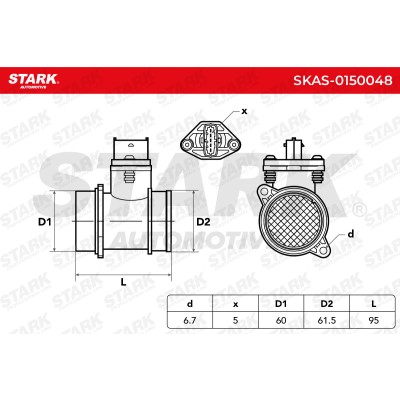 Przepływomierz Stark SKAS-0150048 SKAS-0150048 - foto 5
