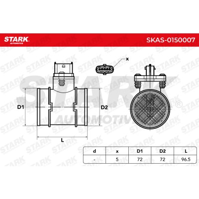 Przepływomierz Stark SKAS-0150007 SKAS-0150007 - foto 6
