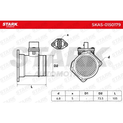 Przepływomierz Stark SKAS-0150179 SKAS-0150179 - foto 5