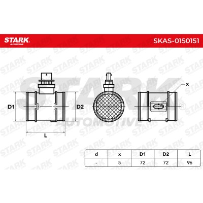 Przepływomierz Stark SKAS-0150151 SKAS-0150151 - foto 5
