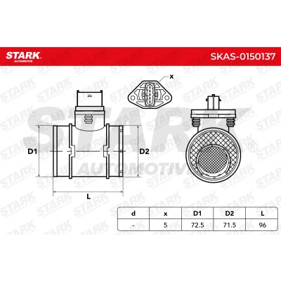 Przepływomierz Stark SKAS-0150137 SKAS-0150137 - foto 6