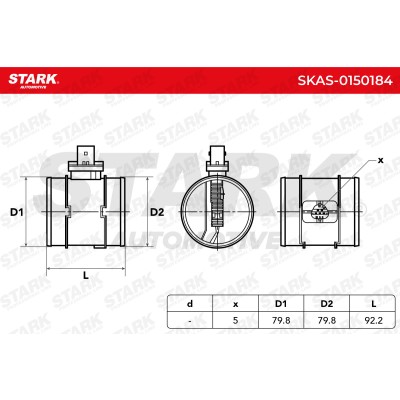 Przepływomierz Stark SKAS-0150184 SKAS-0150184 - foto 6
