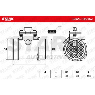 Przepływomierz Stark SKAS-0150141 SKAS-0150141 - foto 6