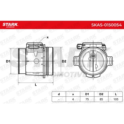 Przepływomierz Stark SKAS-0150054 SKAS-0150054 - foto 6