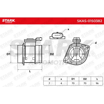 Przepływomierz Stark SKAS-0150382 SKAS-0150382 - foto 6