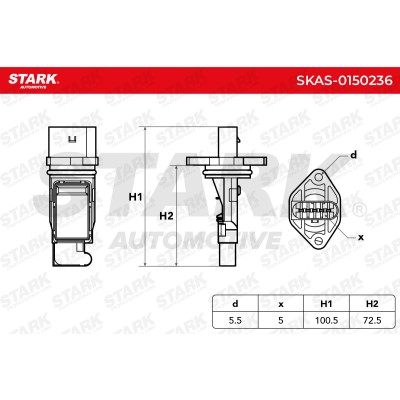 Przepływomierz Stark SKAS-0150236 SKAS-0150236 - foto 5
