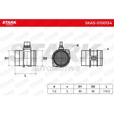 Przepływomierz Stark SKAS-0150134 SKAS-0150134 - foto 6