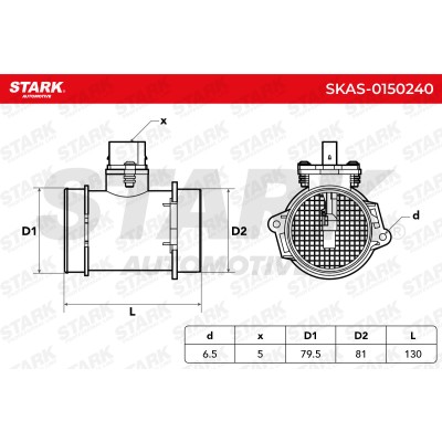 Przepływomierz Stark SKAS-0150240 SKAS-0150240 - foto 5