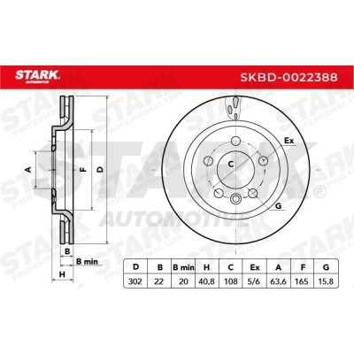 Tarcza hamulcowa Stark SKBD-0022388 SKBD-0022388 - foto 4
