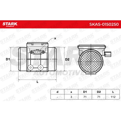 Przepływomierz Stark SKAS-0150250 SKAS-0150250 - foto 6