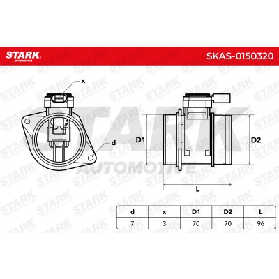 Przepływomierz Stark SKAS-0150320 SKAS-0150320 - foto 12