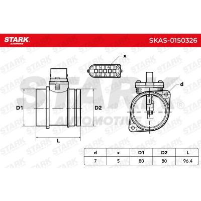 Przepływomierz Stark SKAS-0150326 SKAS-0150326 - foto 5