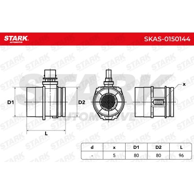 Przepływomierz Stark SKAS-0150144 SKAS-0150144 - foto 6