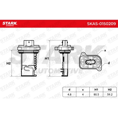 Przepływomierz Stark SKAS-0150209 SKAS-0150209 - foto 6